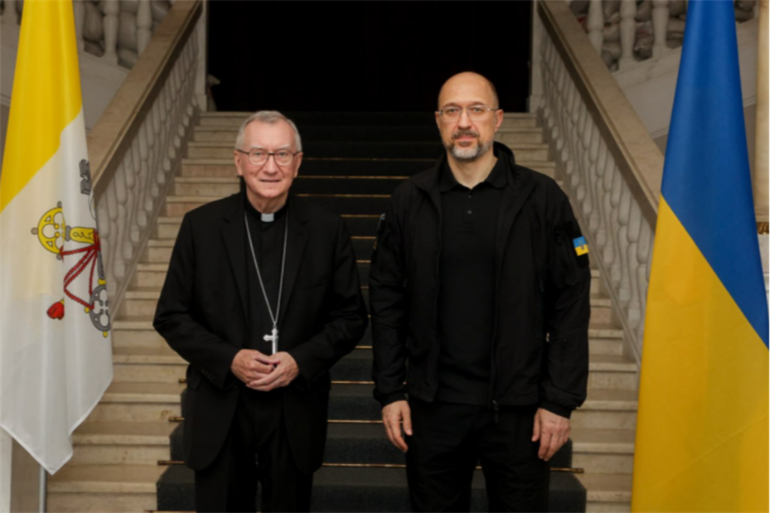 Parolin a Kiev