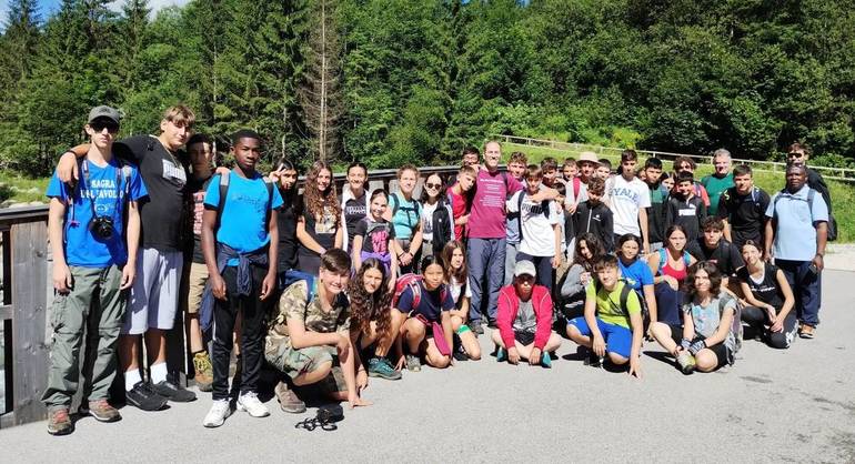 Il campeggio dei ragazzi di Santa Croce e Santa Teresa